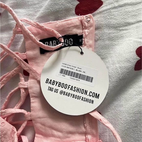 Pink Corset top babyboo - Picture 3 of 8